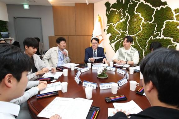 정명근 화성시장, 관내 대학 총학생회장단과 간담회 개최