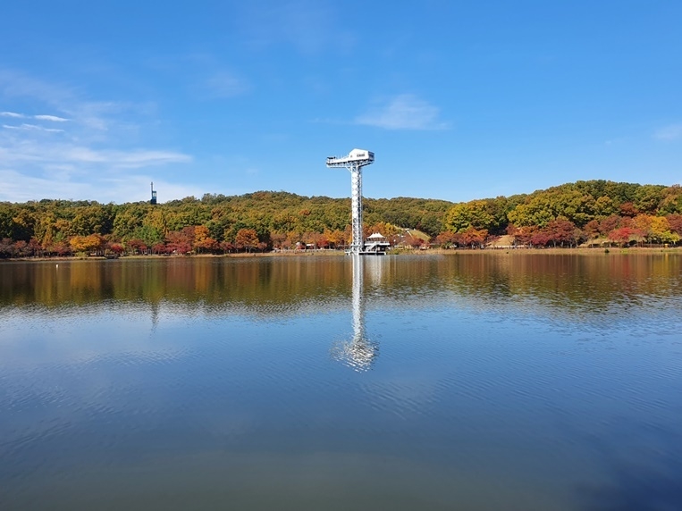 율동공원 호수 사진(1) ⓒ타임즈