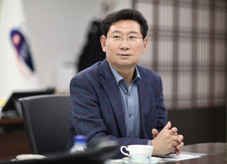 이상일 용인특례시장 인터뷰 사진(1) ⓒ타임즈