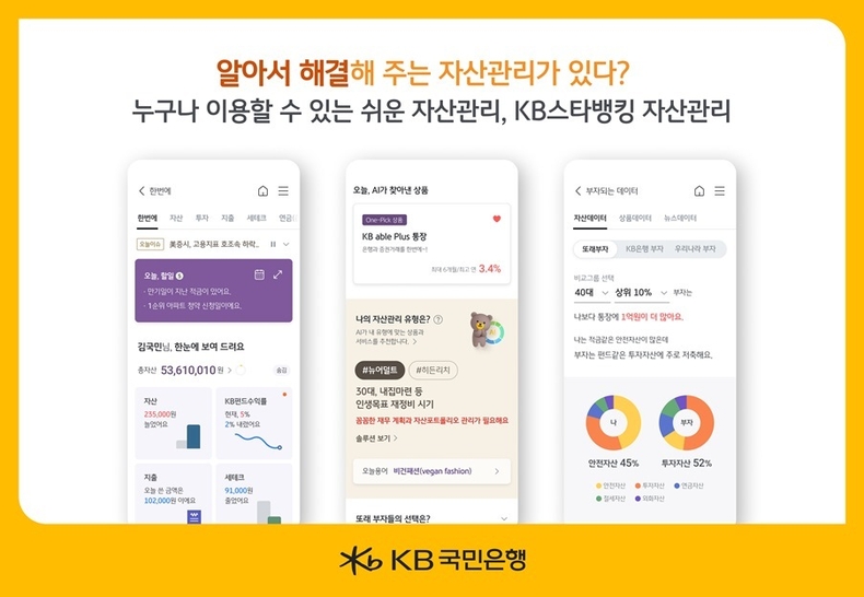 (보도사진) KB국민은행, KB스타뱅킹 자산관리 서비스 개편 (1) ⓒ타임즈