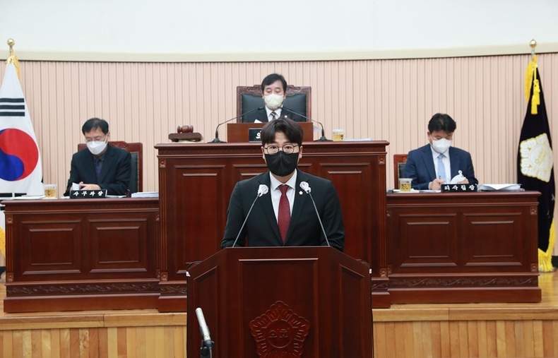 2022.11.24. 제319회 구리시의회 제2차정례회(4차본회의)-김한슬의원 ⓒ타임즈