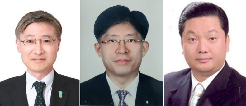 (사진)이승열 하나은행 대표이사 은행장 후보 ▲ (사진)강성묵 하나증권 대표이사 사장 후보 ▲ (사진)이호성 하나카드 대표이사 사장 후보