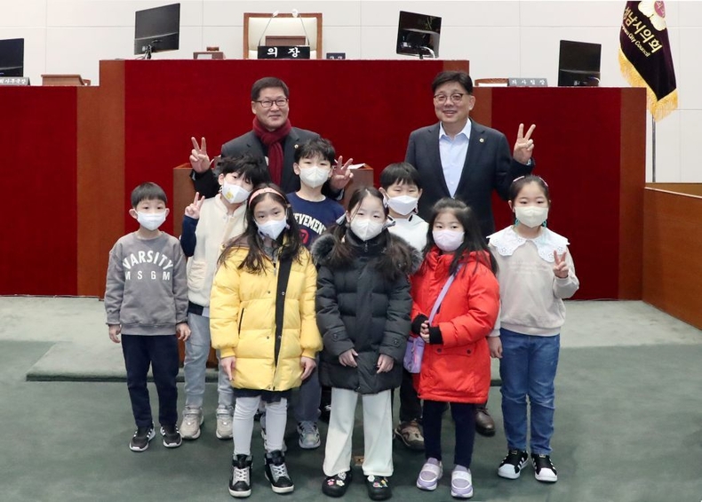 현장학습 본회의장 ⓒ타임즈