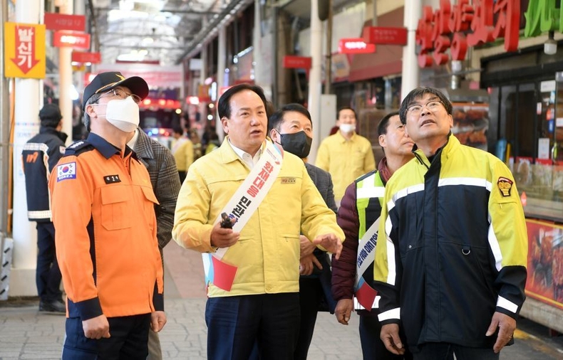 오산시, 재난안전통신망 합동훈련 실제상황 방불 ⓒ타임즈