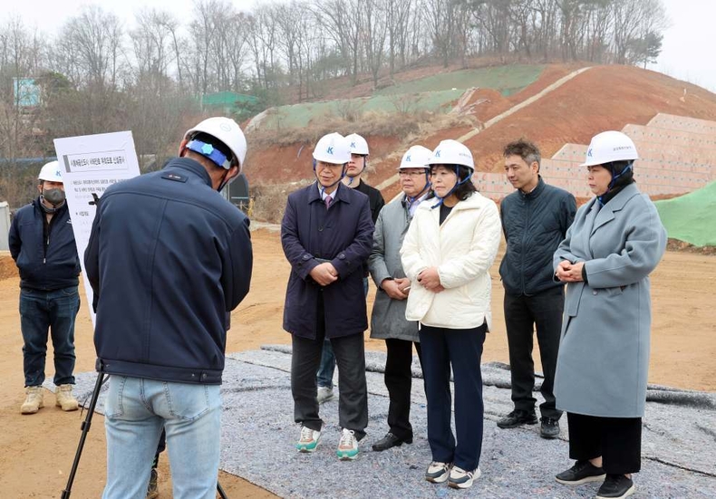  서해안로 우회도로 공사현장(1) ⓒ타임즈