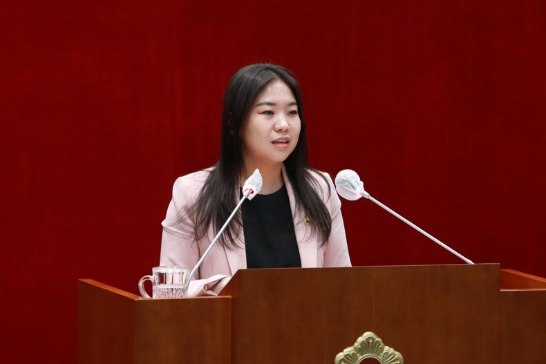 5분발언 추선미의원 ⓒ타임즈
