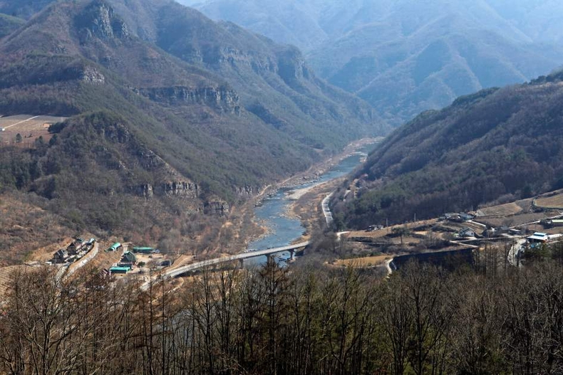(봉화) 국도35호선 관창1교 주변 전경_박상준 촬영 ⓒ타임즈