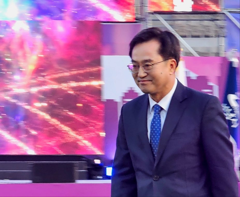 제69회 경기도체육대회 개회식 김동연 경기도지사(2) ⓒ타임즈