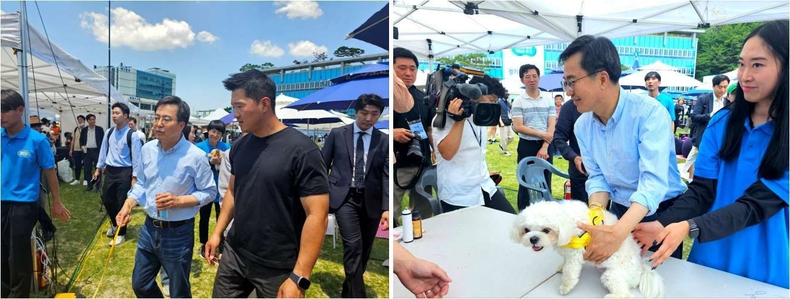 옛 경기도청 팔달청사에서 열린 ‘또 하나의 가족, 2023 경기도 펫스타(PETSTA)’ 현장 사진(5) ⓒ타임즈