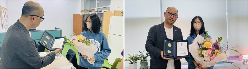 성남시청소년재단, 청소년자원봉사단 ‘2023년 모범 청소년상’ 경기도지사상 수상 (1) <br>
성남시청소년재단, 청소년자원봉사단 ‘2023년 모범 청소년상’ 경기도지사상 수상 (2)