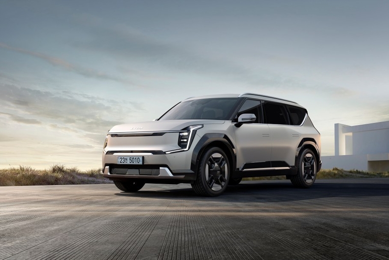 (사진) The Kia EV9 에어 트림 4WD 21인치 휠 ⓒ타임즈