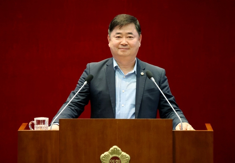 5분 발언 김종환 의원 ⓒ타임즈