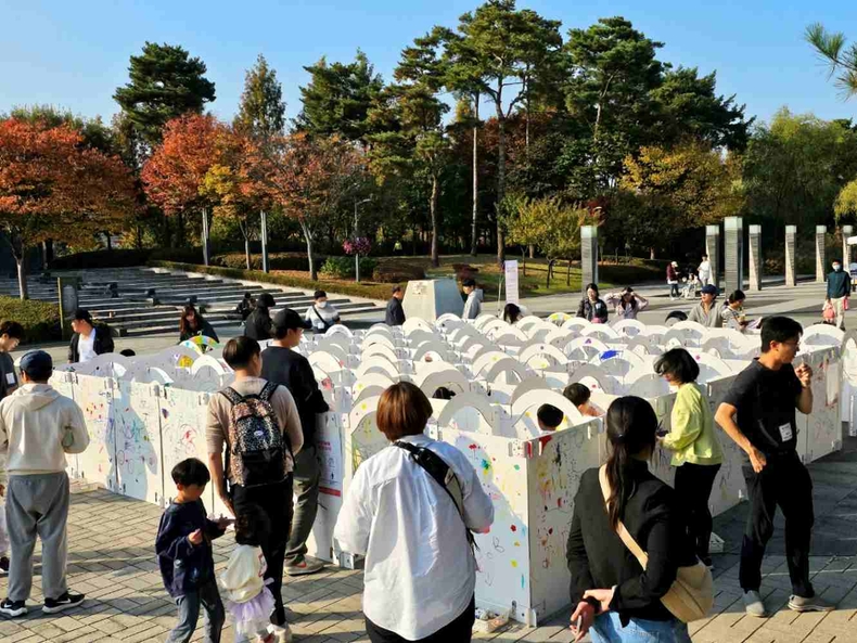 성남시청 공원에서 개최된 가족놀이축제 '육아데이'(7) ⓒ타임즈