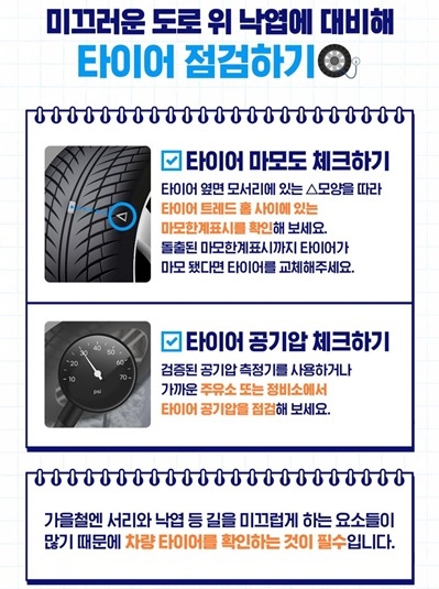 삼성화재, 가을철 자동차 관리법_2 ⓒ타임즈