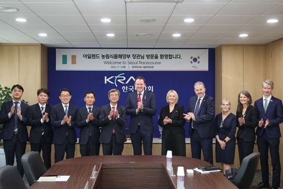 정기환 한국마사회장, 아일랜드 농식품해양부장관 접견 ⓒ타임즈