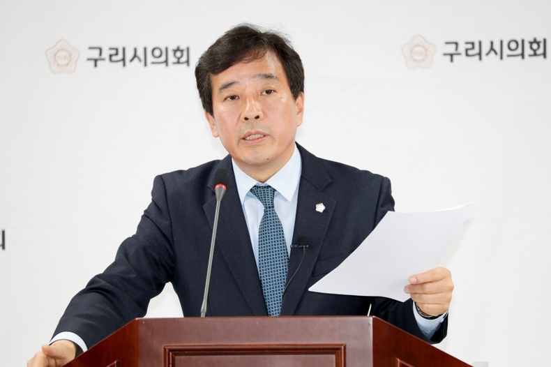 구리시의회(권봉수 의장)는 11월 15일 의회 멀티룸에서 2023년 11월 2차 의정 브리핑을 실시 ⓒ타임즈