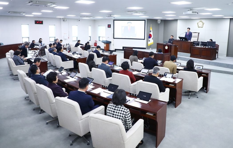 11월 20일(월)부터 12월 19일(화)까지 30일간의 제307 회 정례회를 개회했다. 1 ⓒ타임즈