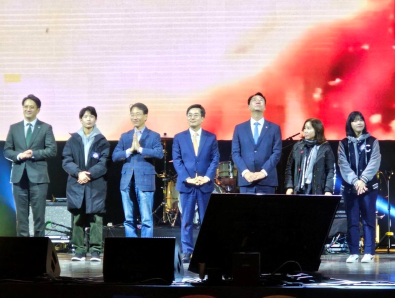 김동연 경기도지사 ‘상상이 현실이 되는 백만화성축제, 100만 화성 미래비전 선포식’ 참석(2) ⓒ타임즈