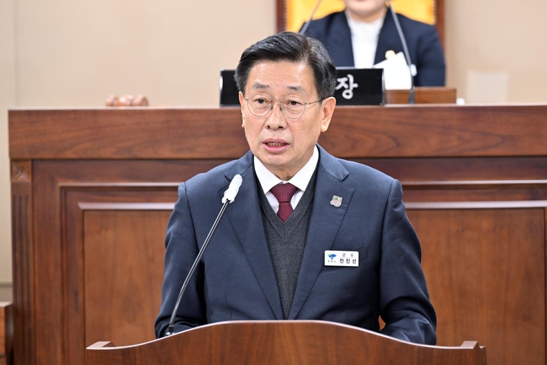 전진선 양평군수 시정연설 ⓒ타임즈