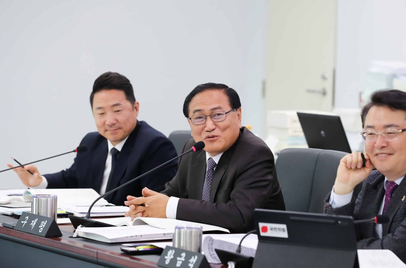 구재평 의원 행감 발언 사진 ⓒ타임즈