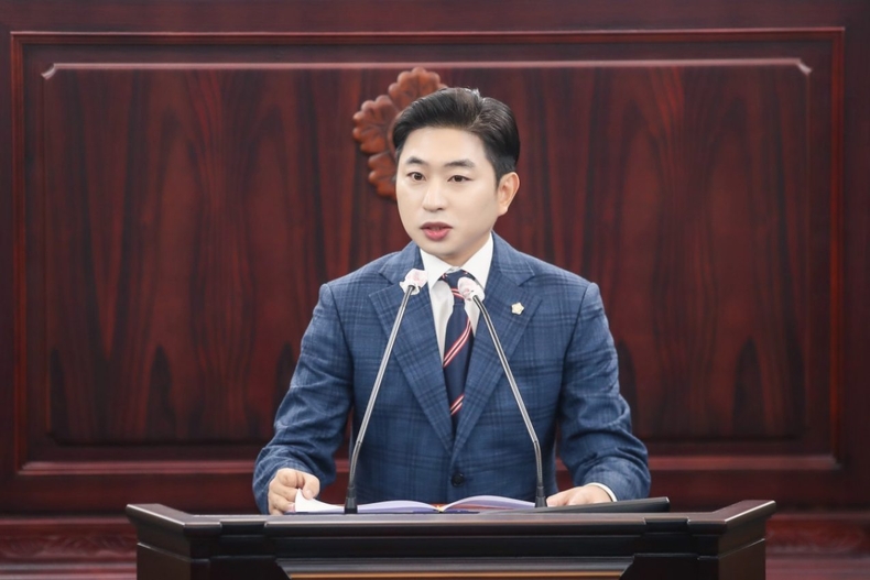 화성시의원 김종복 의원 5분 자유발언 사진 ⓒ타임즈