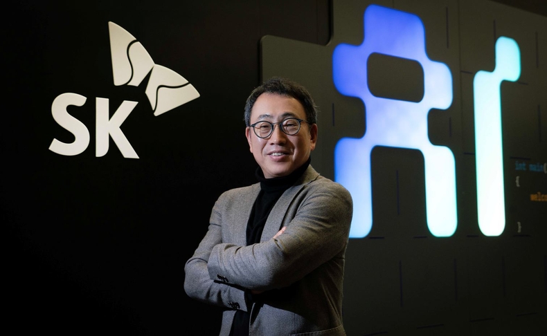 사진1. SKT 유영상 사장, AI 피라미드 전략으로 글로벌 파트너십 무한 확장 나섰다 ⓒ타임즈
