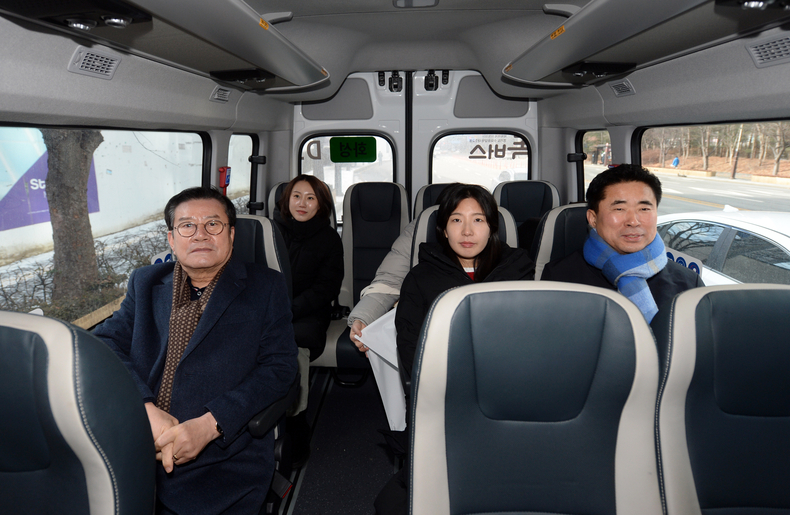 지난 22일 화성시 동탄1신도시를 방문하여 대중교통 부족 문제에 대한 대안을 모색했다. 2 ⓒ타임즈 