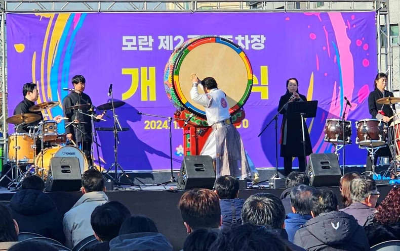 신상진 성남시장 '모란민속 5일장 주차장 개장식'에 참석(2) ⓒ타임즈