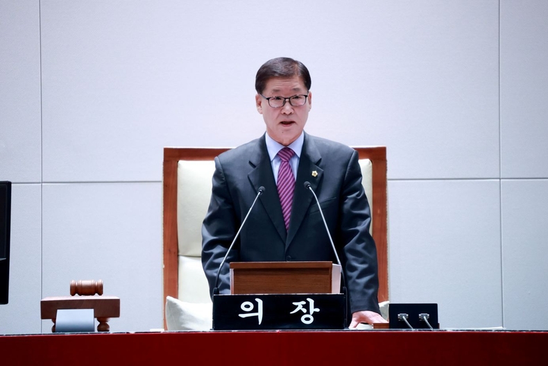 제290회 정례회 폐회사 ⓒ타임즈