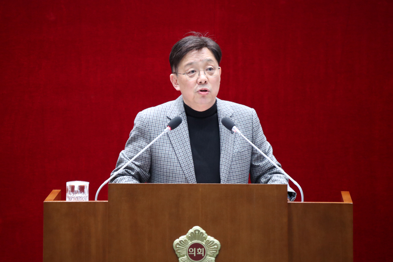5분발언 안광림 의원 ⓒ타임즈 