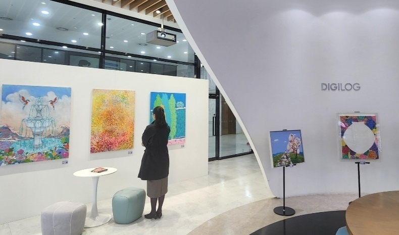 신한은행, 서소문 디지로그브랜치에서 신한X오픈갤러리 전시회 개최 ⓒ타임즈 
