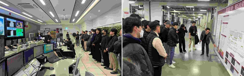 롯데 타워 견학중인 직원들 (1) ▲롯데 타워 견학중인 직원들 (2) ⓒ타임즈