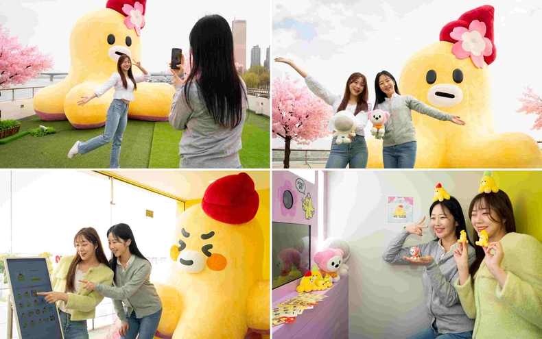 LG U+, 여의도에서 국내 최대 규모 ‘무너’ 팝업 전시 열어 (2) ⓒ타임즈