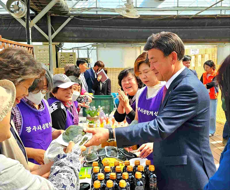 제21회 광주시 우리꽃전시회’ 개장식 사진(6) ⓒ타임즈