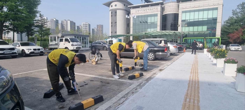용인도시공사 2024년도 교통사업처 사회공헌활동 사진(2) ⓒ타임즈