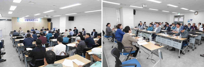13일 고양시체육회 다목적회의실에서 고양특례시 생활체육단체 대표들과 함께 간담회를 개최(2) ⓒ타임즈