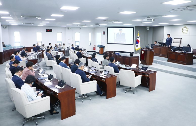 오는 5월 16일(목)부터 24일(금)까지 총 9일간의 일정으로 제311회 임시회를 개회했다. 2 ⓒ타임즈 