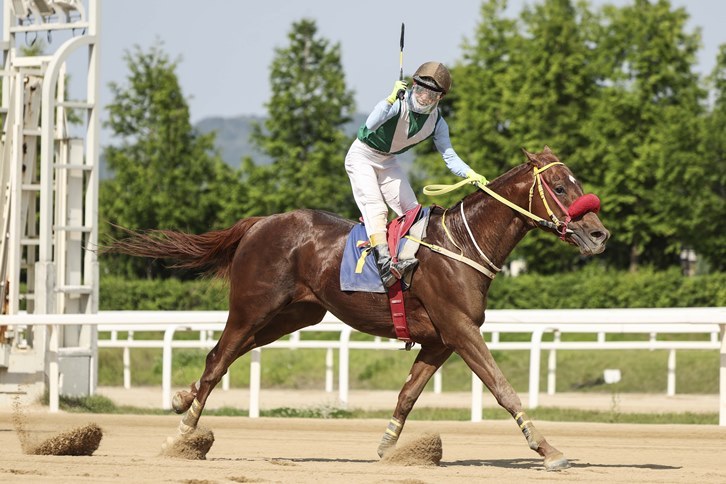 스포츠조선배 우승의 강풍마와 조재로기수 (1) ⓒ타임즈 