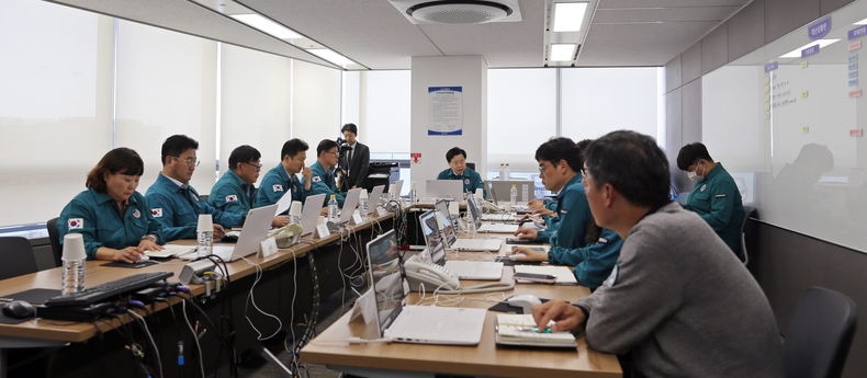 2024년 안전한국훈련 사진 / 사진제공 = 인천항만공사 ⓒ타임즈 