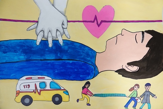 “도움의 손길 두근두근 팡팡” 작품 사진 ⓒ타임즈 
