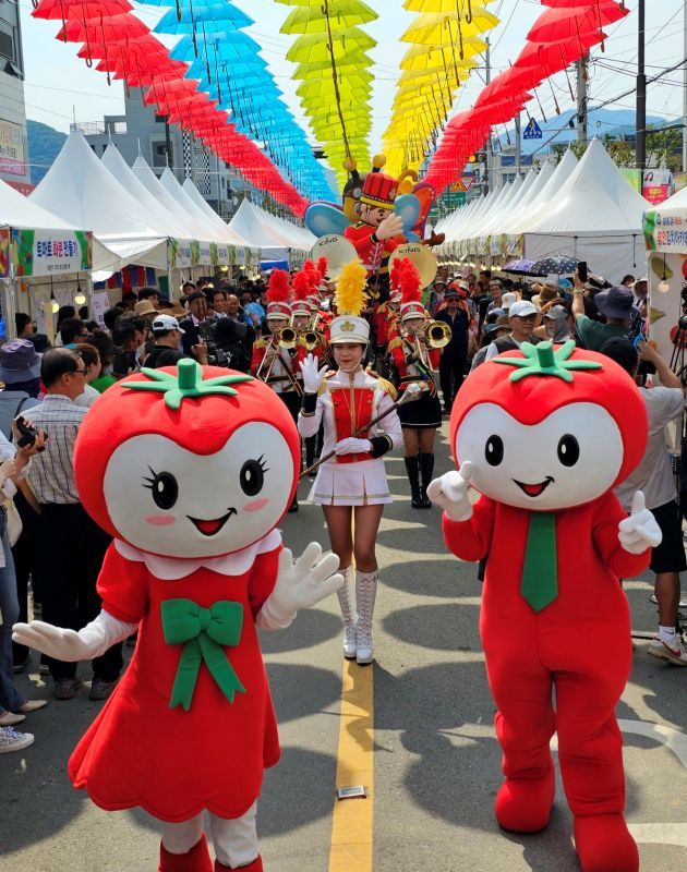 경기 광주 퇴촌 토마토축제 개최 행사 사진(1) ⓒ타임즈