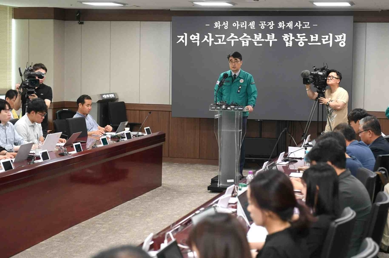 손임성 재난안전대책본부 차장(화성부시장)(1) ⓒ타임즈