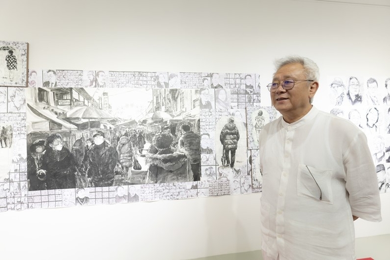 대한민국 연극인 크로키전 ⓒ타임즈 