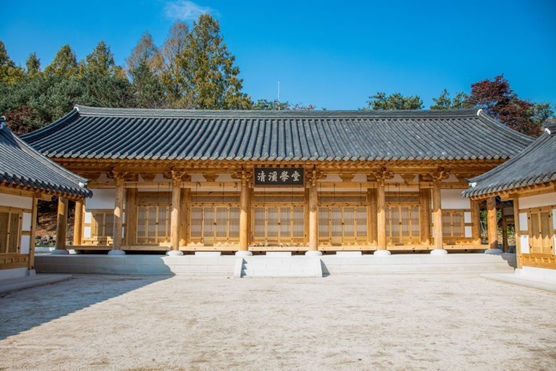 청계서당 프로그램이 진행되는 청계학당 전경 ⓒ타임즈 