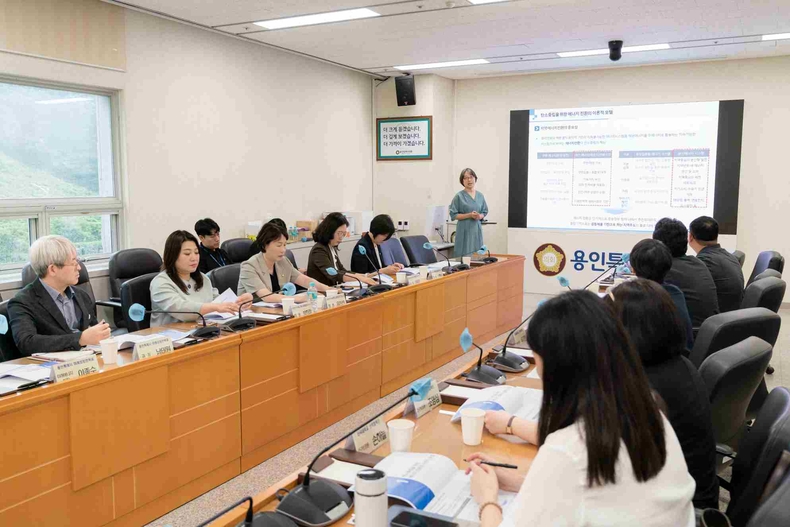 용인특례시의회 의원연구단체 탄소중립연구소Ⅱ, 연구용역 중간보고회 개최(2) ⓒ타임즈