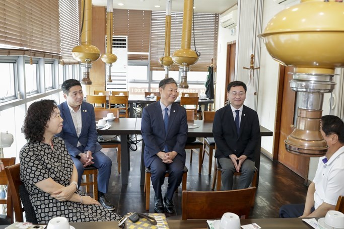 구리시 통장연합회 방문 1 ⓒ타임즈 