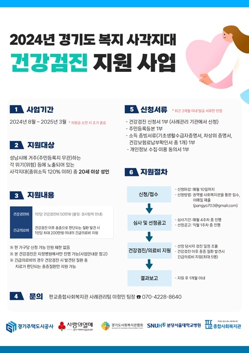 경기도 취약계층 권역 기반 의료지원사업을 추진한다. ⓒ타임즈 
