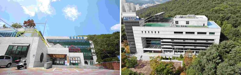 만안도서관 전경 ▲석수도서관 전경 ⓒ타임즈