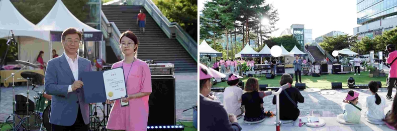 신상진 성남시장, GXG 2024 성남게임문화축제 자원봉사자 발대식 참석 (1) ▲신상진 성남시장, GXG 2024 성남게임문화축제 자원봉사자 발대식 참석 (2)