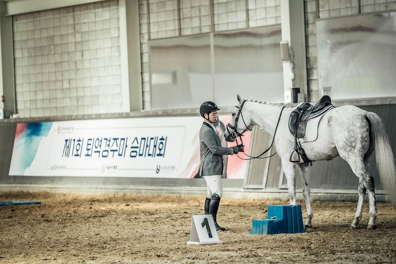 지난 제1회 퇴역경주마 승마대회 현장_출처 호스픽쳐 ⓒ타임즈 